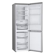 LG 1.86M 344L Jääkaappipakastimet (Prime Silver) - Energialuokka E, Nature Fresh, Door Cooling+™ ja Smart Diagnosis™ - Wi-Fi, slightly right side view, GBV7170EPY, thumbnail 15
