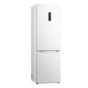 LG 1.86M 344L Jääkaappipakastimet (Valkoinen) - Energialuokka E, Nature Fresh, Door Cooling+™ ja Smart Diagnosis™ - Wi-Fi, slightly right side view, GBV7170ESW, thumbnail 14