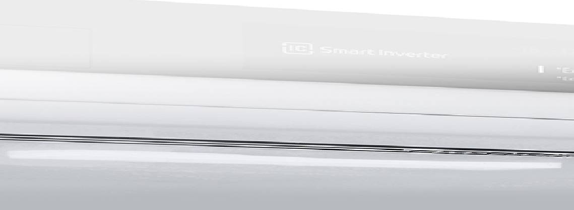 Lähikuva pehmeästä LED-valaistuksesta, jossa valo jakautuu tasaisesti koko jääkaappiin.