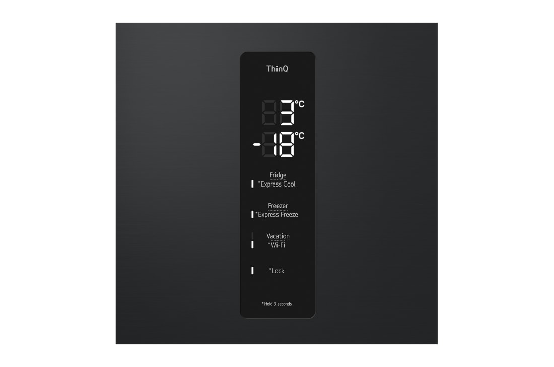 LG 2.03M 387L Jääkaappipakastimet (Essence Black) - Energialuokka E, Door Cooling™ ja Smart Diagnosis™ ja Wi-Fi, 2.03M 387L Jääkaappipakastimet (Essence Black) - Energialuokka E, Door Cooling™ ja Smart Diagnosis™ ja Wi-Fi, GBV7270EEV, thumbnail 5