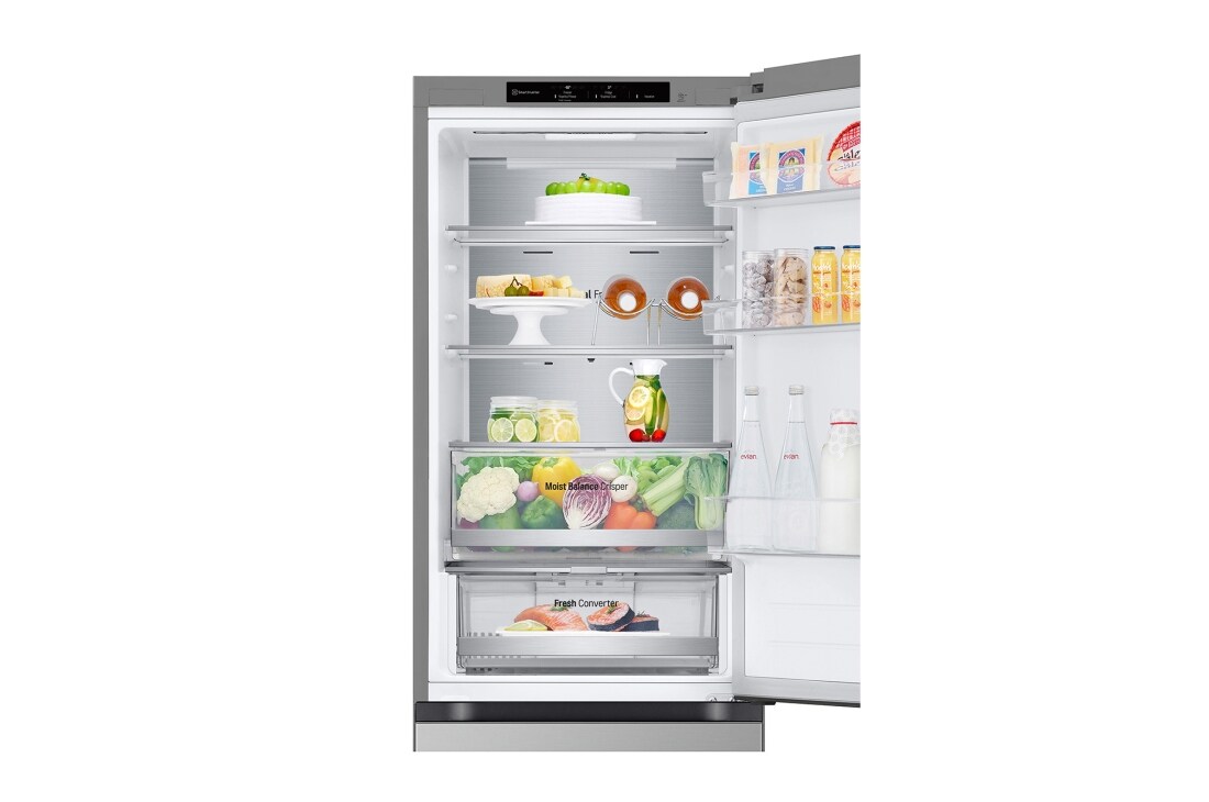 LG 1.86M 344L Jääkaappipakastimet (Prime Silver) - Energialuokka C, Nature Fresh, Door Cooling+™ ja Smart Diagnosis™, 1.86M 344L Jääkaappipakastimet (Prime Silver) - Energialuokka C, Nature Fresh, Door Cooling+™ ja Smart Diagnosis™, GBV5140CPY, thumbnail 7