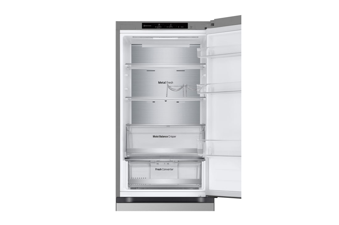 LG 1.86M 344L Jääkaappipakastimet (Prime Silver) - Energialuokka C, Nature Fresh, Door Cooling+™ ja Smart Diagnosis™, 1.86M 344L Jääkaappipakastimet (Prime Silver) - Energialuokka C, Nature Fresh, Door Cooling+™ ja Smart Diagnosis™, GBV5140CPY, thumbnail 8