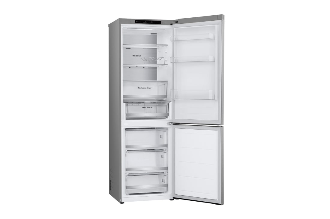 LG 1.86M 344L Jääkaappipakastimet (Prime Silver) - Energialuokka C, Nature Fresh, Door Cooling+™ ja Smart Diagnosis™, 1.86M 344L Jääkaappipakastimet (Prime Silver) - Energialuokka C, Nature Fresh, Door Cooling+™ ja Smart Diagnosis™, GBV5140CPY, thumbnail 10