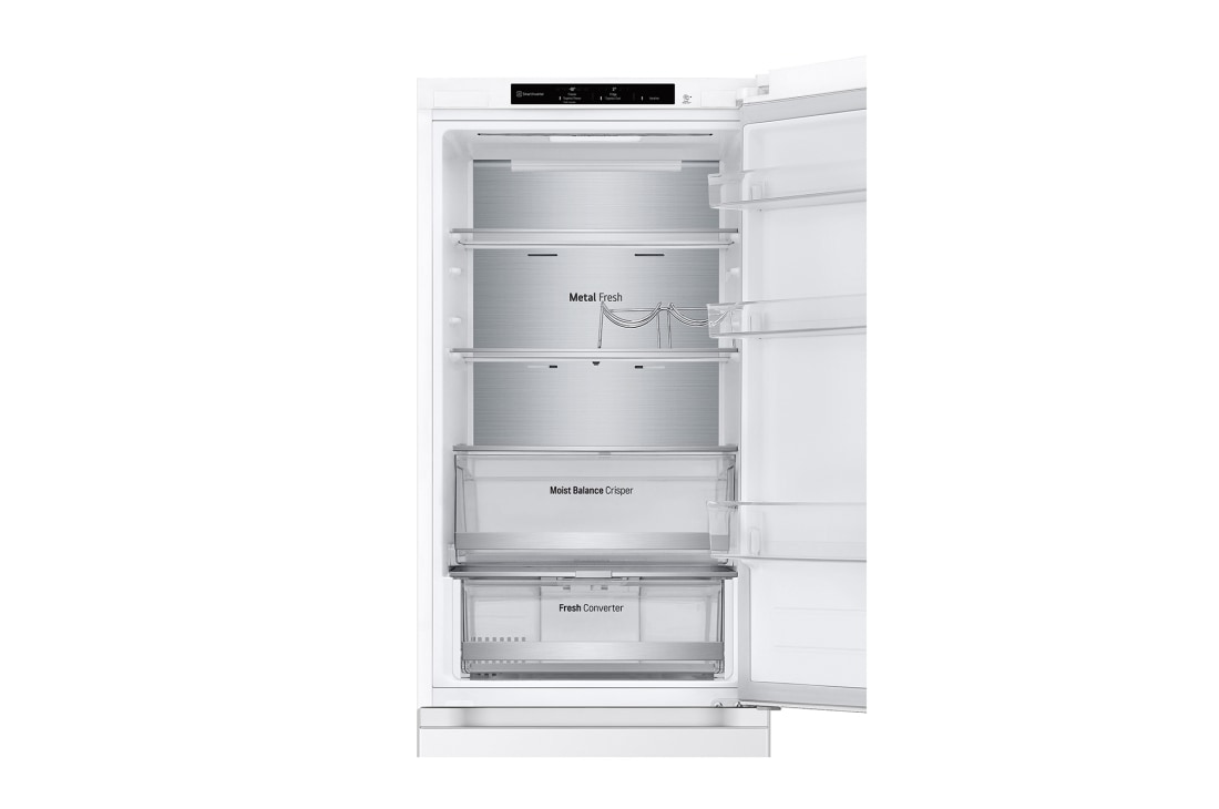 LG 1.86M 344L Jääkaappipakastimet (Valkoinen) - Energialuokka C, Nature Fresh, Door Cooling+™ ja Smart Diagnosis™, 1.86M 344L Jääkaappipakastimet (Valkoinen) - Energialuokka C, Nature Fresh, Door Cooling+™ ja Smart Diagnosis™, GBV5140CSW, thumbnail 10