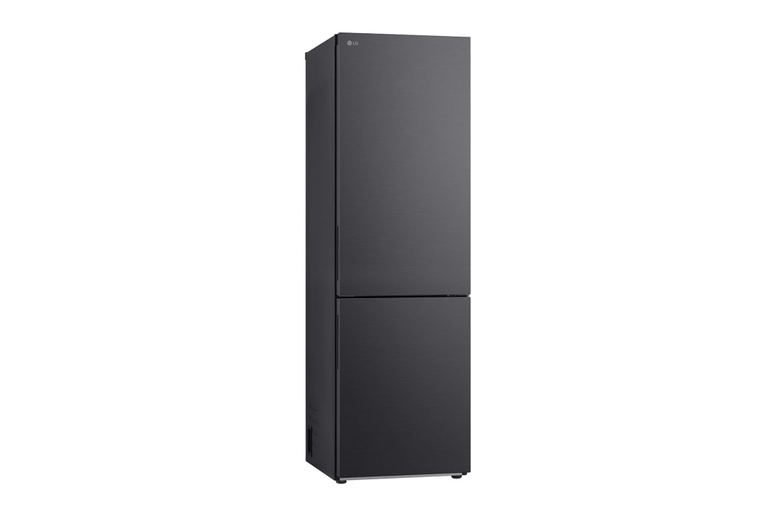 LG 1.86M 344L Jääkaappipakastimet (Essence Matte Black) - Energialuokka D, Nature Fresh, Door Cooling+™ ja Smart Diagnosis™, 1.86M 344L Jääkaappipakastimet (Essence Matte Black) - Energialuokka D, Nature Fresh, Door Cooling+™ ja Smart Diagnosis™, GBV21NCDEP, thumbnail 3