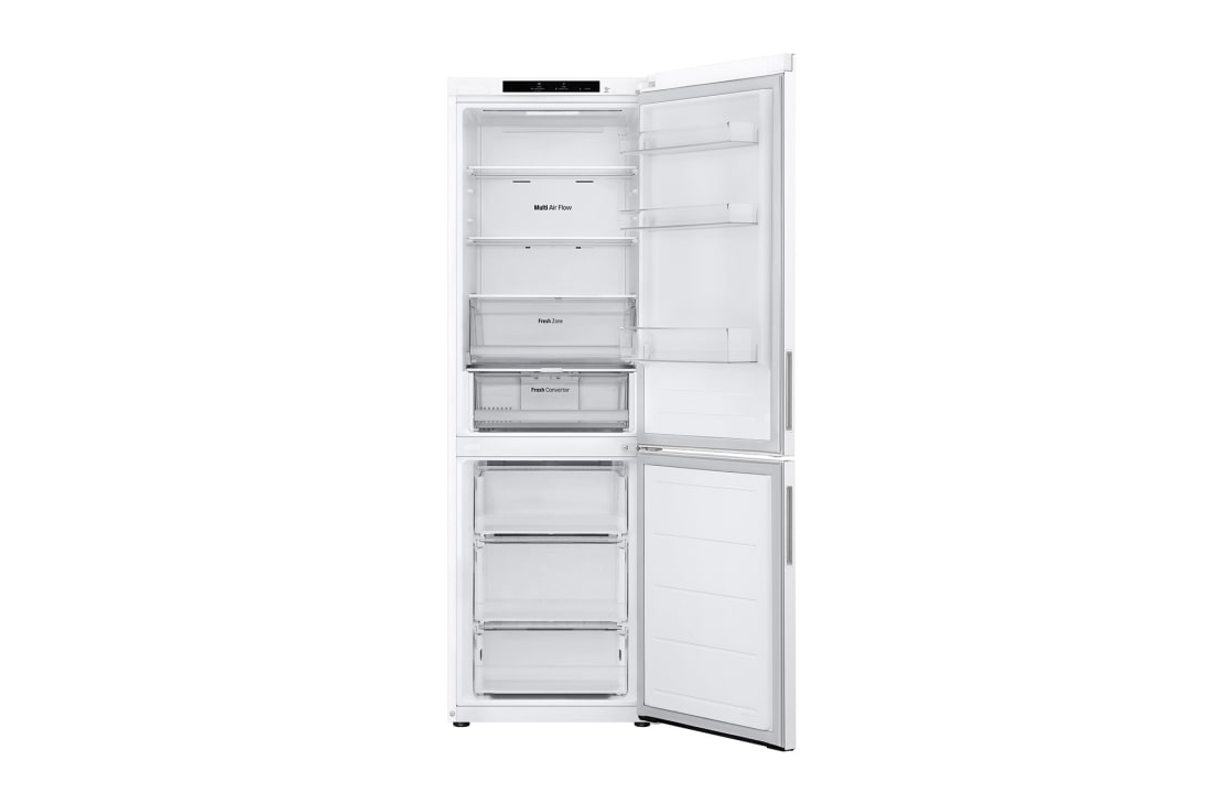 LG 1.86M 344L Jääkaappipakastimet (Valkoinen) - Energialuokka D, Nature Fresh, Door Cooling+™ ja Smart Diagnosis™, 1.86M 344L Jääkaappipakastimet (Valkoinen) - Energialuokka D, Nature Fresh, Door Cooling+™ ja Smart Diagnosis™, GBV21NCDSW, thumbnail 2