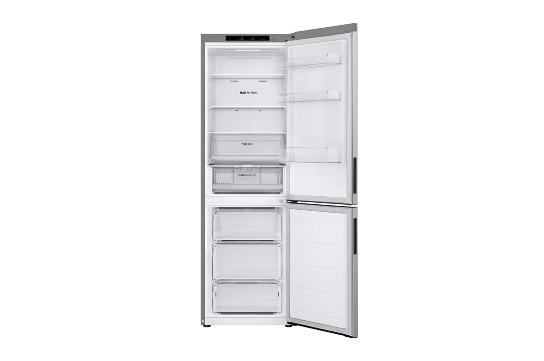 LG 1.86M 344L Jääkaappipakastimet (Prime Silver) - Energialuokka D, Nature Fresh, Door Cooling+™ ja Smart Diagnosis™, 2.03M 387L Jääkaappipakastimet (Essence Matte Black) - Energialuokka D, Door Cooling™ ja Smart Diagnosis™, GBV21NCDPY, thumbnail 2