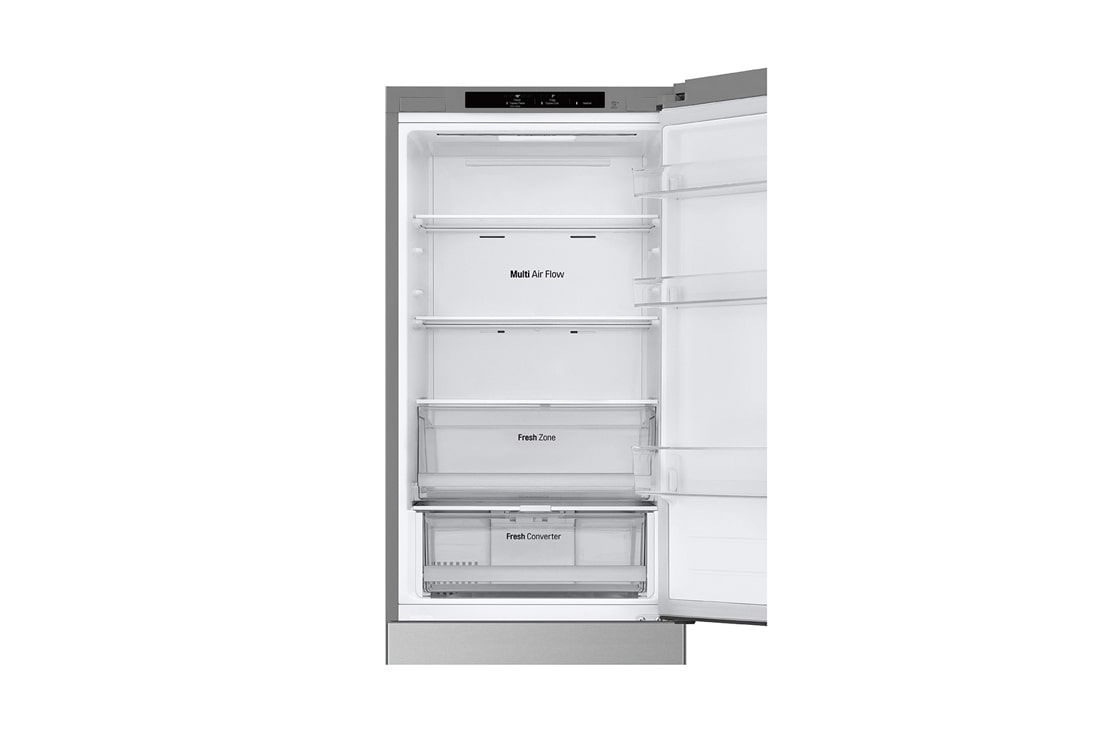 LG 1.86M 344L Jääkaappipakastimet (Prime Silver) - Energialuokka D, Nature Fresh, Door Cooling+™ ja Smart Diagnosis™, 2.03M 387L Jääkaappipakastimet (Essence Matte Black) - Energialuokka D, Door Cooling™ ja Smart Diagnosis™, GBV21NCDPY, thumbnail 9