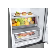 LG 1.86M 344L Jääkaappipakastimet (Prime Silver) - Energialuokka D, Nature Fresh, Door Cooling+™ ja Smart Diagnosis™, 2.03M 387L Jääkaappipakastimet (Essence Matte Black) - Energialuokka D, Door Cooling™ ja Smart Diagnosis™, GBV21NCDPY, thumbnail 5