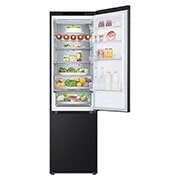 LG 2.03M 387L Jääkaappipakastimet (Essence Black) - Energialuokka A, Nature Fresh, Door Cooling+™ ja Smart Diagnosis™, left side empty , GBVE2801EV, thumbnail 11