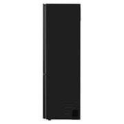 LG 2.03M 387L Jääkaappipakastimet (Essence Black) - Energialuokka A, Nature Fresh, Door Cooling+™ ja Smart Diagnosis™, slightly side view, GBVE2801EV, thumbnail 14