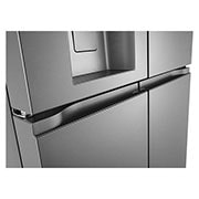 LG 637L French Door Side-by-Side (Prime Silver), Energialuokka E,  Vesi/jää vesijohtoliitännällä, Smart Diagnosis™, Kahva, GML960PYFE, thumbnail 8