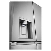 LG 637L French Door Side-by-Side (Prime Silver), Energialuokka E,  Vesi/jää vesijohtoliitännällä, Smart Diagnosis™, Annostelija, GML960PYFE, thumbnail 9