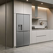 LG 637L French Door Side-by-Side (Prime Silver), Energialuokka E,  Vesi/jää vesijohtoliitännällä, Smart Diagnosis™, Elämäntyyli, GML960PYFE, thumbnail 14