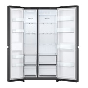 LG 662L Side by Side (Essence Matte Black), Energialuokka  E , Smart Diagnosis™, UVnano, GSBC40EPPE, thumbnail 3