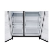 LG 662L Side by Side (Essence Matte Black), Energialuokka  E , Smart Diagnosis™, Håndtak, GSBC40EPPE, thumbnail 8