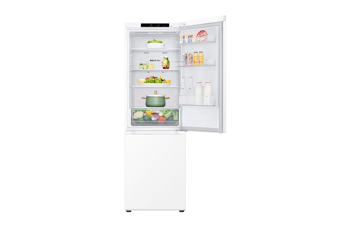 LG 1.86M 344L Jääkaappipakastimet (Valkoinen) - Energialuokka E, Door Cooling+™ ja Smart Diagnosis™, 1.86M 344L Jääkaappipakastimet (Valkoinen) - Energialuokka E, Door Cooling+™ ja Smart Diagnosis™, GBV21L0ESW, thumbnail 9