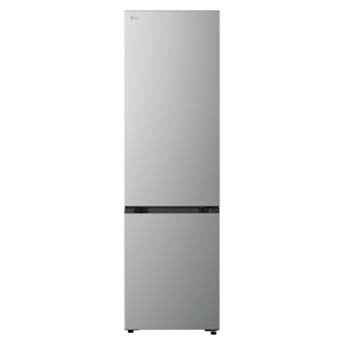 LG 1.86m 333L Jääkaappipakastin (Valkoinen) | Energialuokka D, Door Cooling+™ ja Smart Diagnosis™ Wi-Fi-yhteydellä, Etunäkymä LG-jääkaappipakastimesta (GBBS726CPY) matte black -viimeistelyllä, GBBS514DSW, thumbnail 1