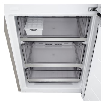 LG 1.86m 333L Jääkaappipakastin (Valkoinen) | Energialuokka D, Door Cooling+™ ja Smart Diagnosis™ Wi-Fi-yhteydellä, Alanäkymä LG-jääkaappipakastimesta (GBBS726CPY), GBBS514DSW, thumbnail 10