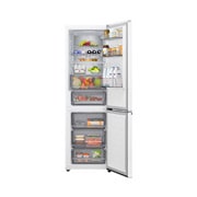 LG 1.86M 333L Jääkaappipakastimet (Valkoinen) - Energialuokka C, Nature Fresh, Door Cooling+™ ja Smart Diagnosis™ Wi-Fi, LG-jääkaappipakastimen (GBBS515CSW) etunäkymä, jossa näkyy DoorCooling⁺™-aukko, GBBS515CSW, thumbnail 8