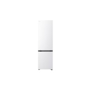 LG 2.03M 375L Jääkaappipakastin (Valkoinen) | Energialuokka D, Door Cooling+™ ja Smart Diagnosis™ Wi-Fi-yhteydellä, Etunäkymä LG-jääkaappipakastimesta (GBBS726CPY) matte black -viimeistelyllä, GBBS524DSW, thumbnail 1