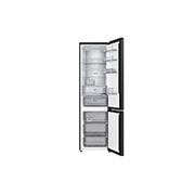 LG 2.03M 375L Jääkaappipakastin (Musta teräs) | Energialuokka D, Door Cooling+™ ja Smart Diagnosis™ Wi-Fi-yhteydellä, LG-yhdistelmäjääkaappi/pakastin, energialuokituksen D, Essence Black Steel terästä Nature Fresh -teknologialla. Tilavuus 375 litraa., GBBS524DEV, thumbnail 2