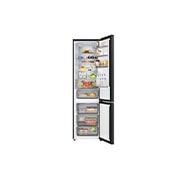 LG 2.03M 375L Jääkaappipakastin (Musta teräs) | Energialuokka D, Door Cooling+™ ja Smart Diagnosis™ Wi-Fi-yhteydellä, LG-yhdistelmäjääkaappi/pakastin, energialuokituksen D, Essence Black Steel terästä Nature Fresh -teknologialla. Tilavuus 375 litraa., GBBS524DEV, thumbnail 6