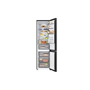 LG 2.03M 375L Jääkaappipakastin (Musta teräs) | Energialuokka D, Door Cooling+™ ja Smart Diagnosis™ Wi-Fi-yhteydellä, LG-yhdistelmäjääkaappi/pakastin, energialuokituksen D, Essence Black Steel terästä Nature Fresh -teknologialla. Tilavuus 375 litraa., GBBS524DEV, thumbnail 7