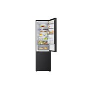 LG 2.03M 375L Jääkaappipakastin (Musta teräs) | Energialuokka D, Door Cooling+™ ja Smart Diagnosis™ Wi-Fi-yhteydellä, LG-yhdistelmäjääkaappi/pakastin, energialuokituksen D, Essence Black Steel terästä Nature Fresh -teknologialla. Tilavuus 375 litraa., GBBS524DEV, thumbnail 10