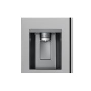 LG 628L Side by Side (Hopea) | Energialuokka D, Vesi/jää vesijohtoliitännällä, Smart Diagnosis™ ja Wi-Fi, LG GSJE81PYBD Side-by-Side-kaappi (628 L), Silver - Energialuokka D, Jääpala- ja vesiautomaatti, UVnano™, DoorCooling+™ ja Smart Inverter Compressor™ | LG Suomi, GSJE81PYBD, thumbnail 2