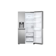 LG 628L Side by Side (Hopea) | Energialuokka D, Vesi/jää vesijohtoliitännällä, Smart Diagnosis™ ja Wi-Fi, LG GSJE81PYBD Side-by-Side-kaappi (628 L), Silver - Energialuokka D, Jääpala- ja vesiautomaatti, UVnano™, DoorCooling+™ ja Smart Inverter Compressor™ | LG Suomi, GSJE81PYBD, thumbnail 11