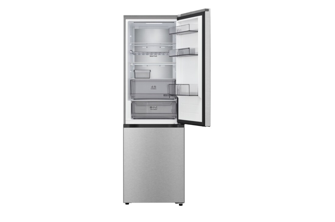 LG 1,86M 333 litran jääkaappipakastin (Metal Sorbet) - energialuokka A, Door Cooling+™ ja Smart Diagnosis™ Wi-Fi-yhteydellä, LG-yhdistelmäjääkaappi/pakastin, energialuokituksen A, Metal Sorbet terästä Nature Fresh -teknologialla. Tilavuus 333 litraa., GBBS514AMB, thumbnail 9