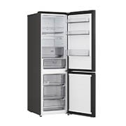 LG 2.03M 375L Jääkaappipakastimet (Essence Black) - Energialuokka A, Nature Fresh, Door Cooling+™ ja Smart Diagnosis™ Wi-Fi, LG-yhdistelmäjääkaappi/pakastin, energialuokituksen A, Essence Black Steel terästä Nature Fresh -teknologialla. Tilavuus 333 litraa., GBBS312AEV, thumbnail 10
