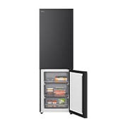 LG 2.03M 375L Jääkaappipakastimet (Essence Black) - Energialuokka A, Nature Fresh, Door Cooling+™ ja Smart Diagnosis™ Wi-Fi, LG-yhdistelmäjääkaappi/pakastin, energialuokituksen A, Essence Black Steel terästä Nature Fresh -teknologialla. Tilavuus 333 litraa., GBBS312AEV, thumbnail 7