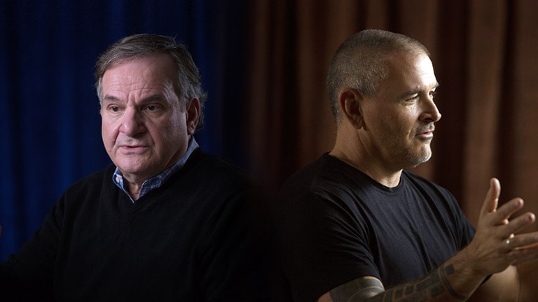 Rob Legato and Tim Miller having an interview(play the video)