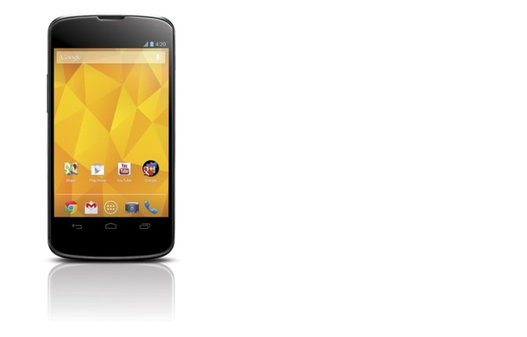 LG 4,7'' True HD IPS+ näyttö, Qualcomm Snapdragon S4 Pro Quad core, Android 4.2, 8.0MP kamera, Nexus 4 E960