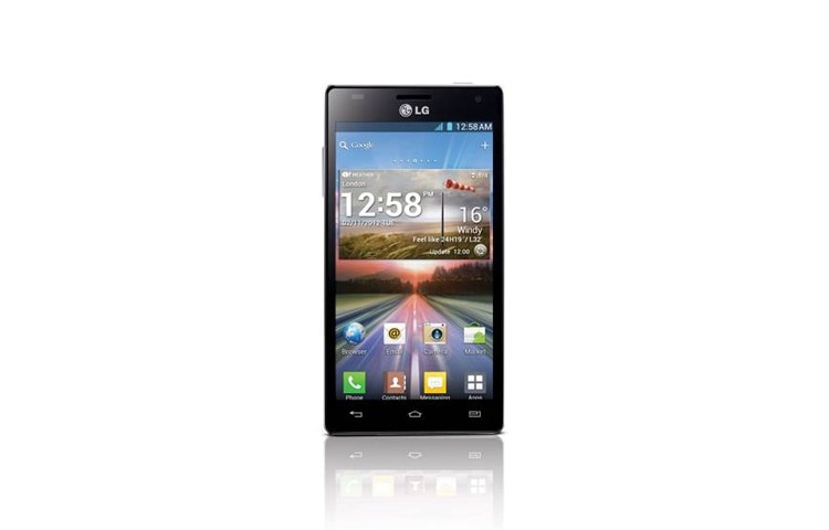 LG 4.7'' True HD IPS näyttö, Android 4.0, 5MP kamera, Optimus 4X HD P880