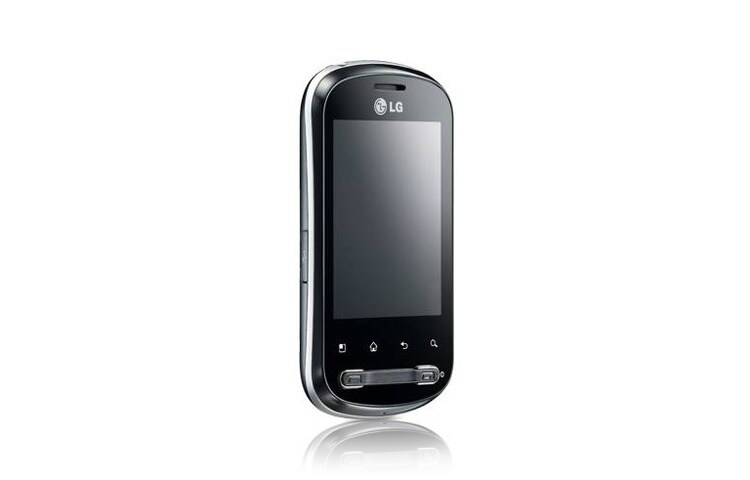 LG Android 2.2, 3 Mp -kamera, 2,8 tuuman näyttö, P350