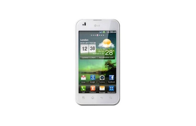 LG NOVA-näyttötekniikka, WiFi Direct, Android 2.2, 5 Mp kamera, P970