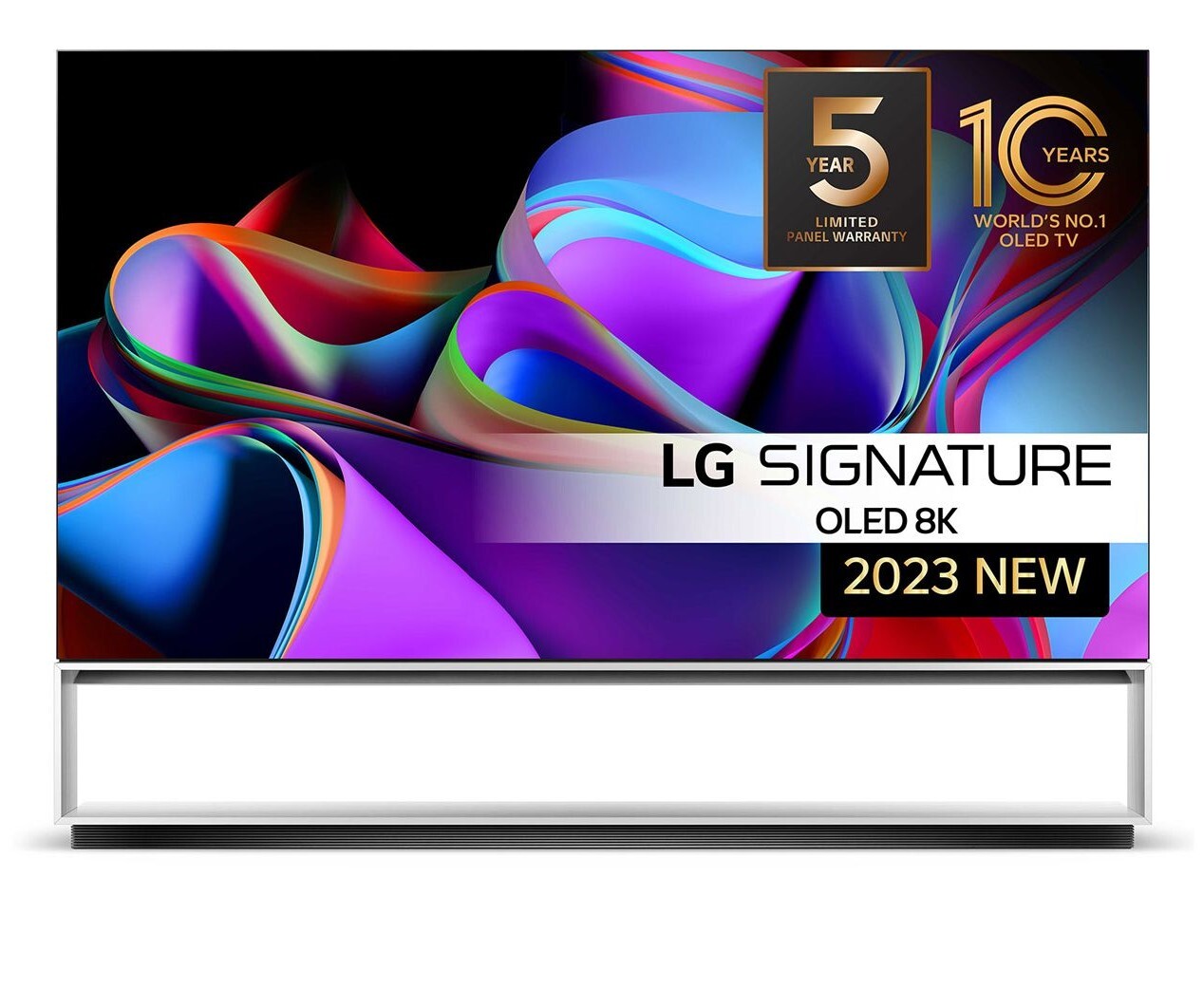 LG OLED Z3 edestä nähtynä