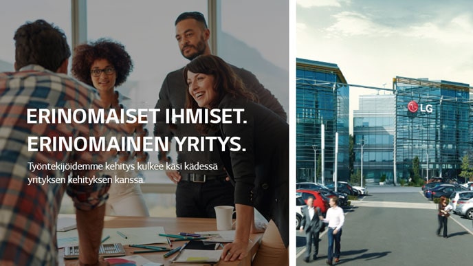 Erinomaiset ihmiset. Erinomainen yritys. 