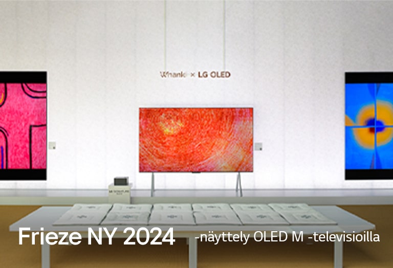 Taideteos OLED M -televisiossa.