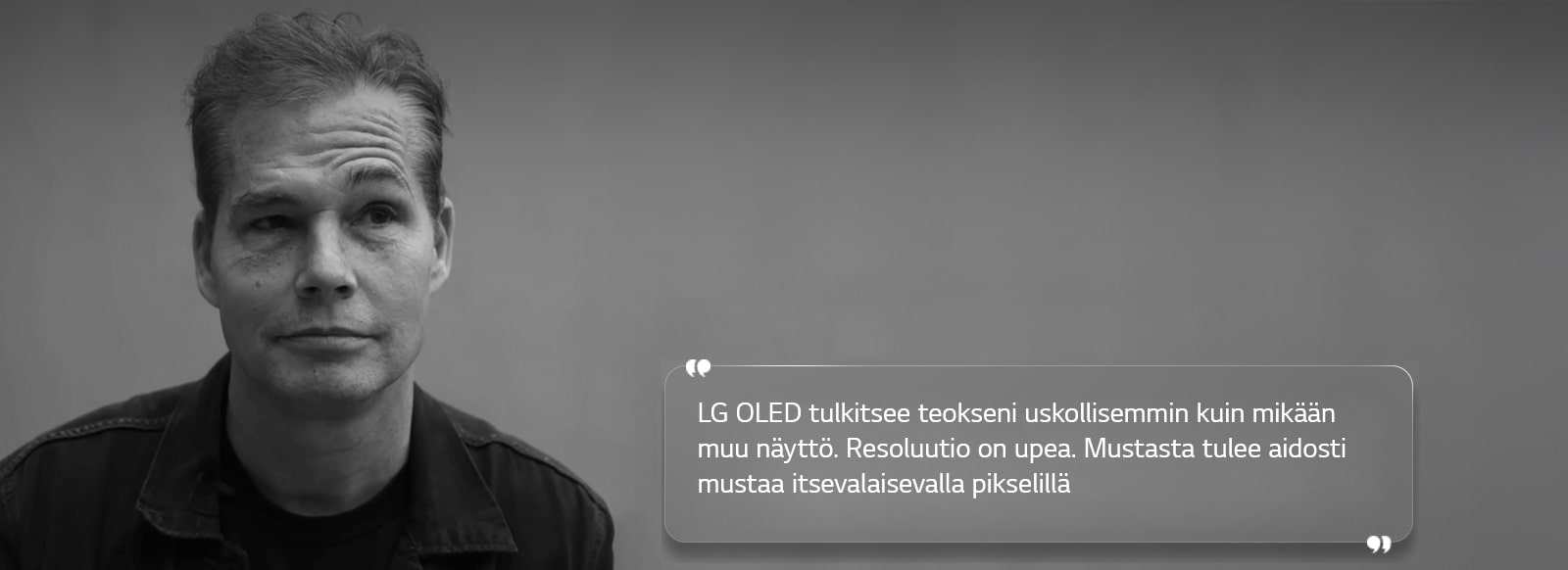 Shepard Faireyn haastattelu tekstillä ”LG OLED tulkitsee teokseni uskollisemmin kuin mikään muu näyttö. Resoluutio on upea. Mustasta tulee aidosti mustaa itsevalaisevalla pikselillä” 