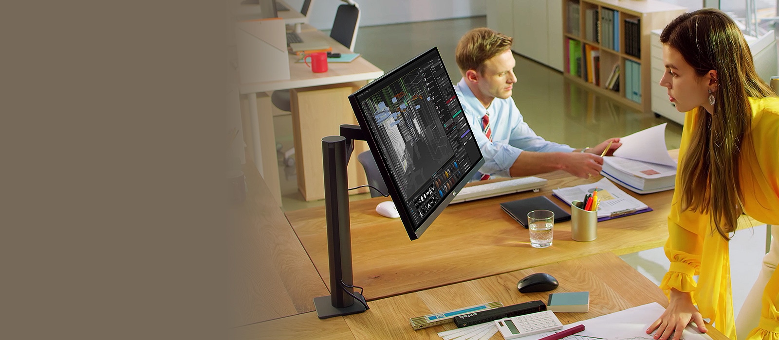 Ergo stand with Advanced Flexible Design