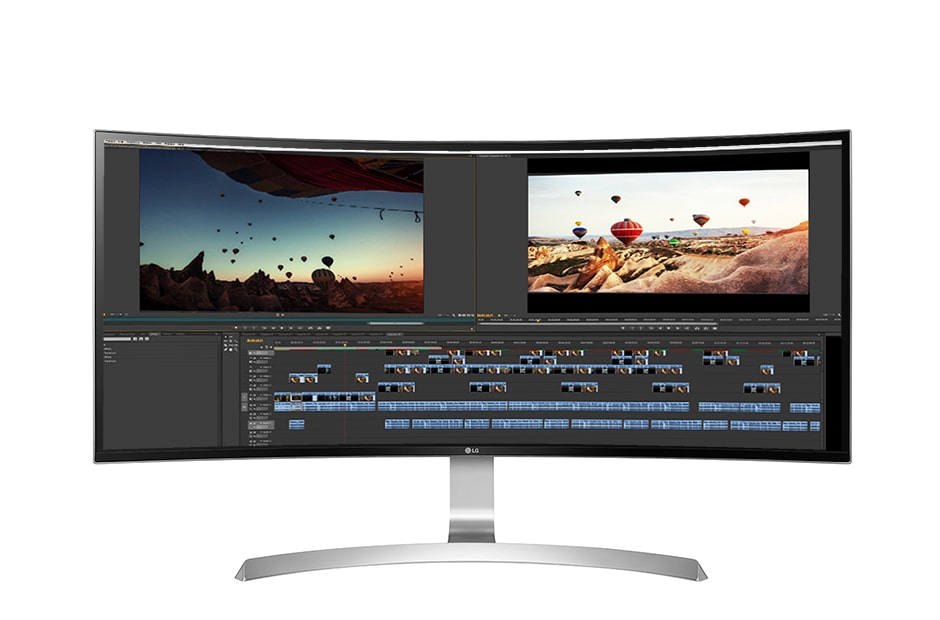 LG 34'' 21:9 UltraWide® WQHD IPS Curved LED Monitor, 34UC99