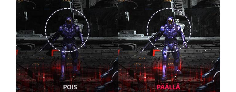 simulaatio Black Stabilizer -vakautustoiminnosta