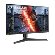 LG 27” UltraGear FHD IPS 1 ms:n 240 Hz:n G-Sync-yhteensopiva, 3-sivuinen lähes reunukseton HDR10-pelinäyttö, 27GN750-B, thumbnail 3