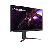 LG 31.5” UltraGear™ Nano IPS 1ms -pelinäyttö NVIDIA® G-SYNC® -yhteensopivuudella, Perspektiivinäkymä, 32GP850-B, thumbnail 4