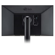 LG 27 tuuman UHD 4K Ergo IPS-näyttö USB Type-C™ -liitännällä, lähikuva takaa, näytön varsi keskellä, 27UN880-B, thumbnail 13