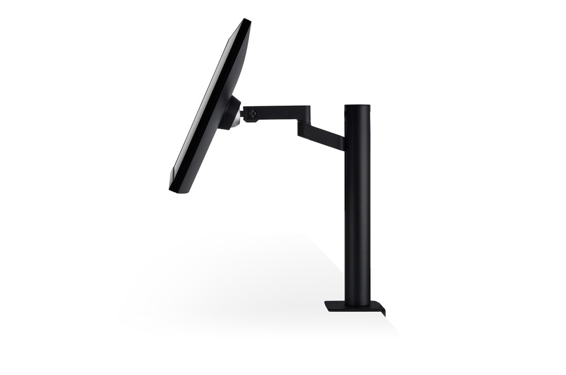 LG 27'' QHD Ergo IPS -näyttö, jossa USB Type-C™, Sivunäkymä ylöspäin kallistetusta näytöstä, 27QN880-B, thumbnail 7